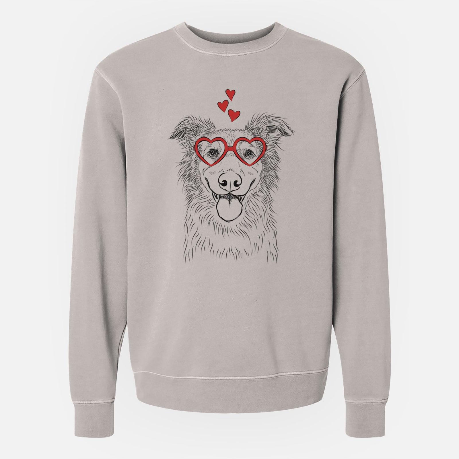 Valentine Ruxtin the Mixed Breed - Unisex Pigment Dyed Crew Sweatshirt