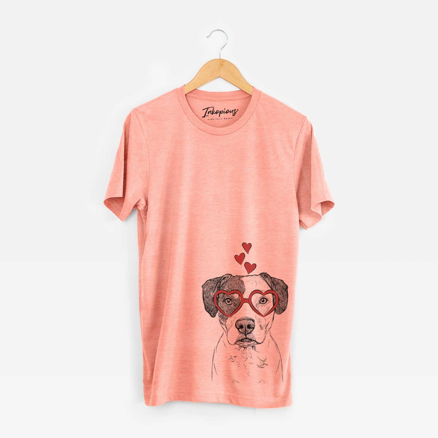 Valentine Ryleigh the Beagle Pitbull Mix - Unisex Crewneck