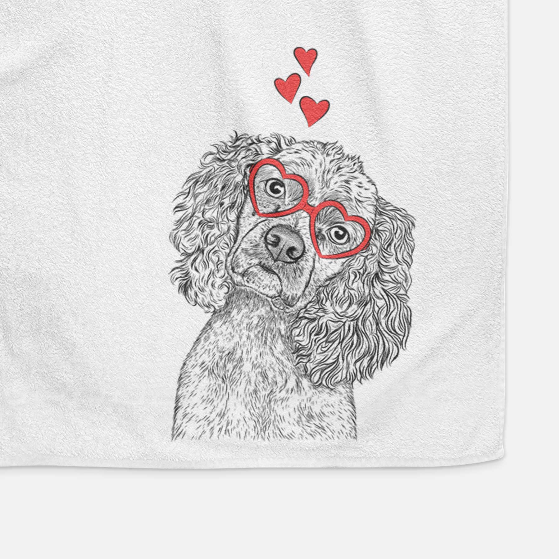 Sadie the Cocker Spaniel Decorative Hand Towel