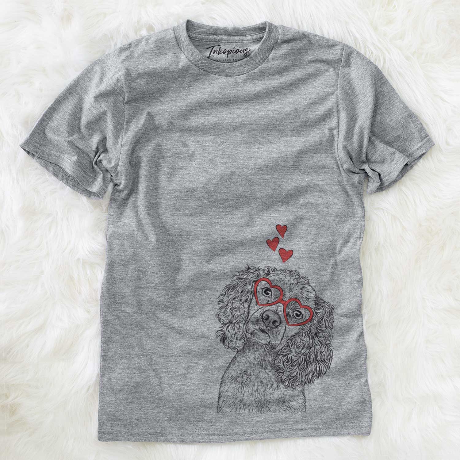 Valentine Sadie the Cocker Spaniel - Unisex Crewneck