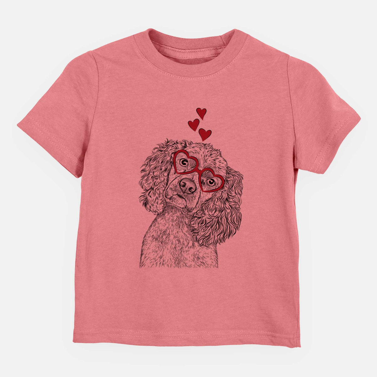 Valentine Sadie the Cocker Spaniel - Kids/Youth/Toddler Shirt