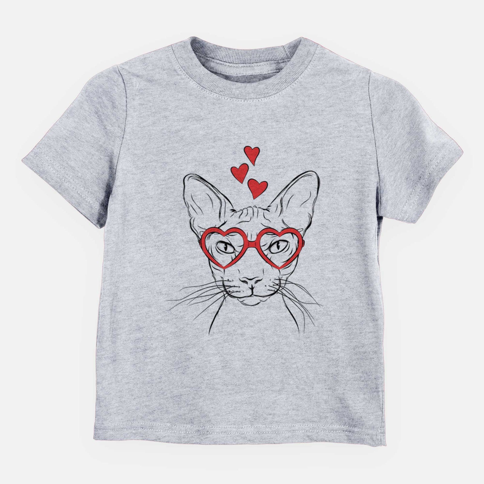 Valentine Sammy the Spinx Cat - Kids/Youth/Toddler Shirt