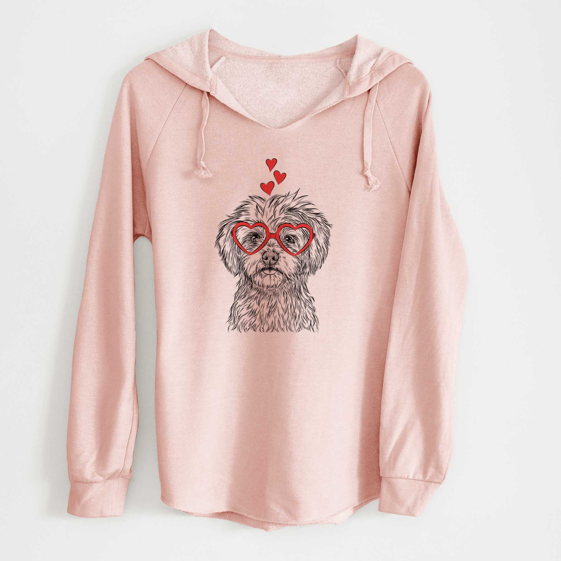 Valentine Sammy the Shorkie - Cali Wave Hooded Sweatshirt