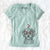 Valentine Sammy the Shorkie - Women's V-neck Shirt