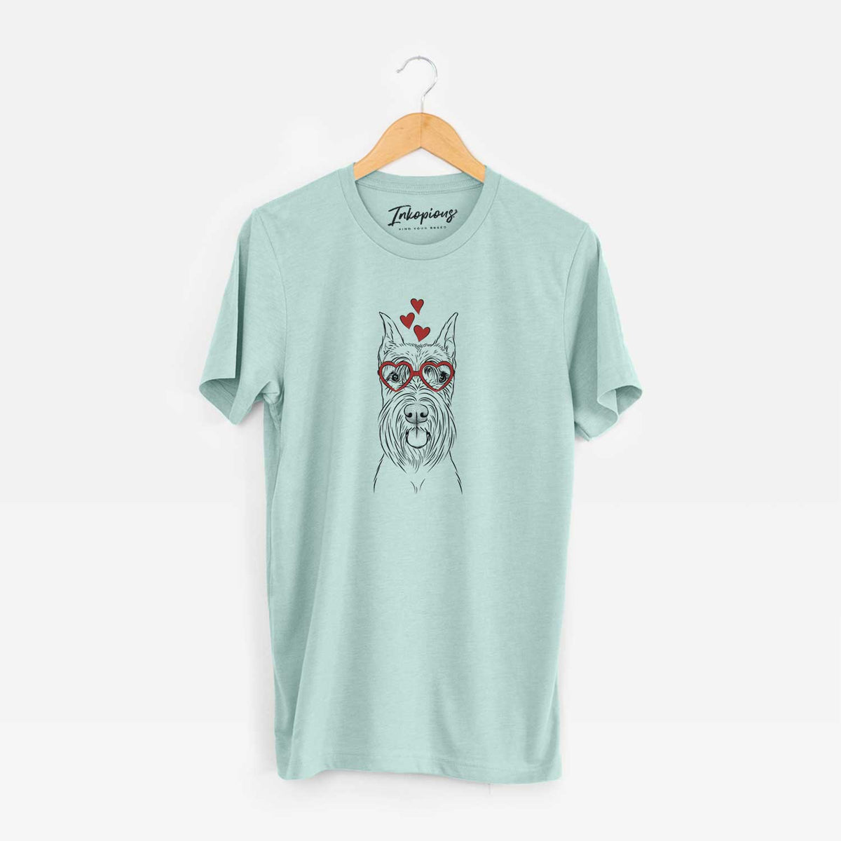 Valentine Samuel the Standard Schnauzer - Unisex Crewneck