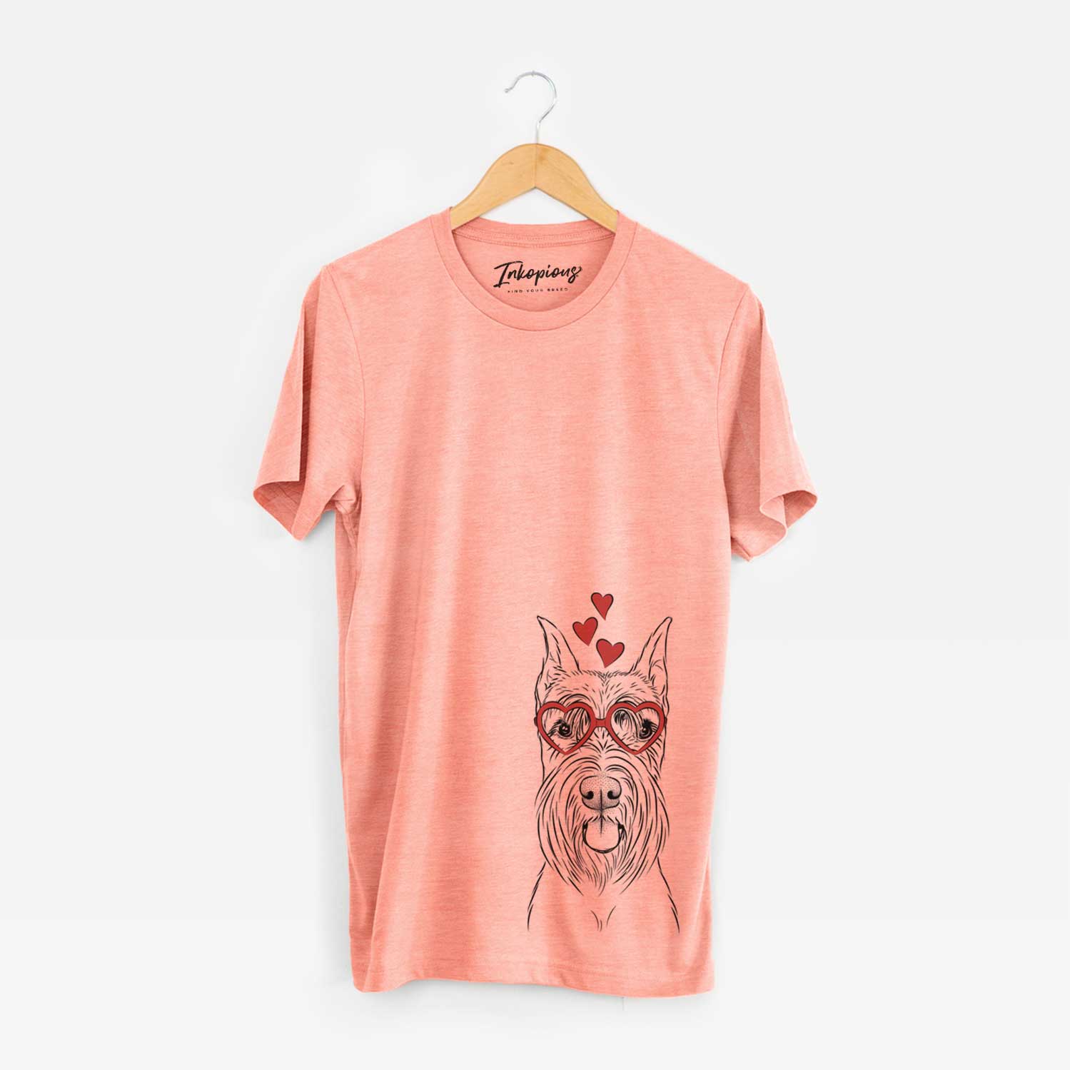 Valentine Samuel the Standard Schnauzer - Unisex Crewneck