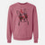 Valentine Samuel the Boston Terrier - Unisex Pigment Dyed Crew Sweatshirt