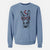 Valentine Samule the Donkey - Unisex Pigment Dyed Crew Sweatshirt