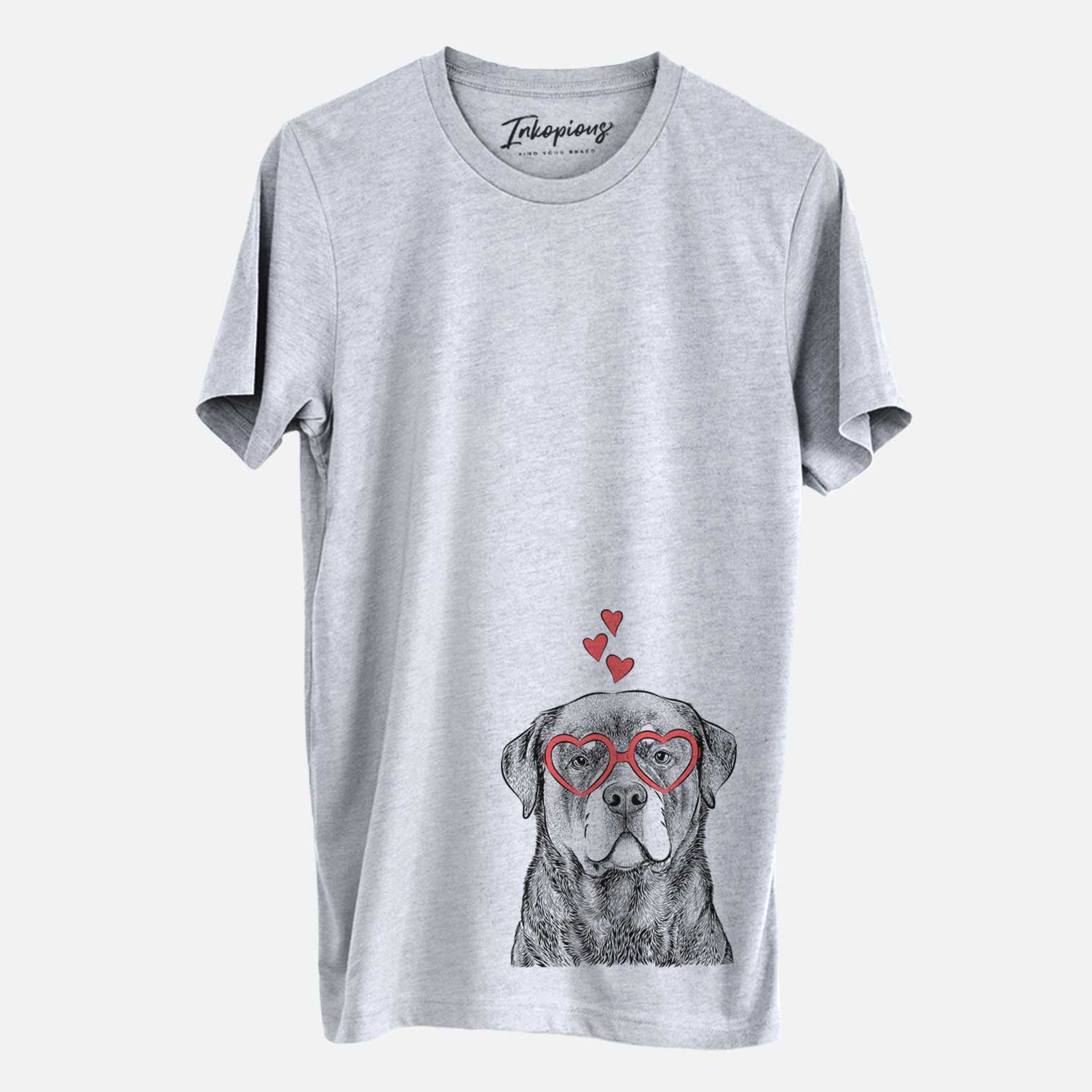 Valentine Sarge the Rottweiler - Unisex Crewneck
