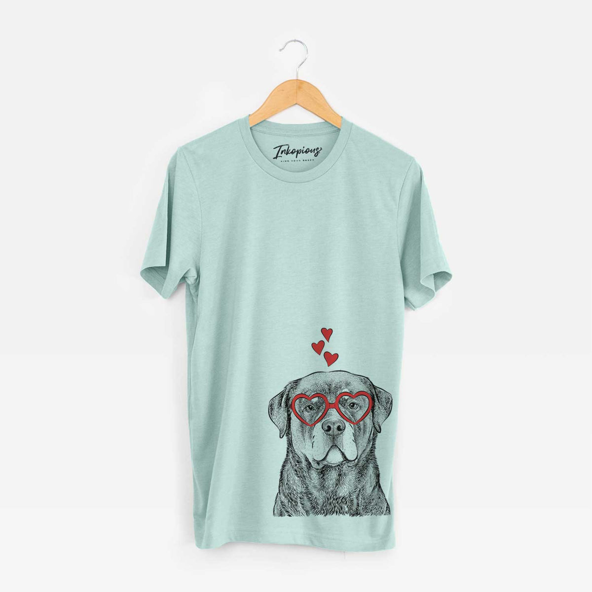 Valentine Sarge the Rottweiler - Unisex Crewneck