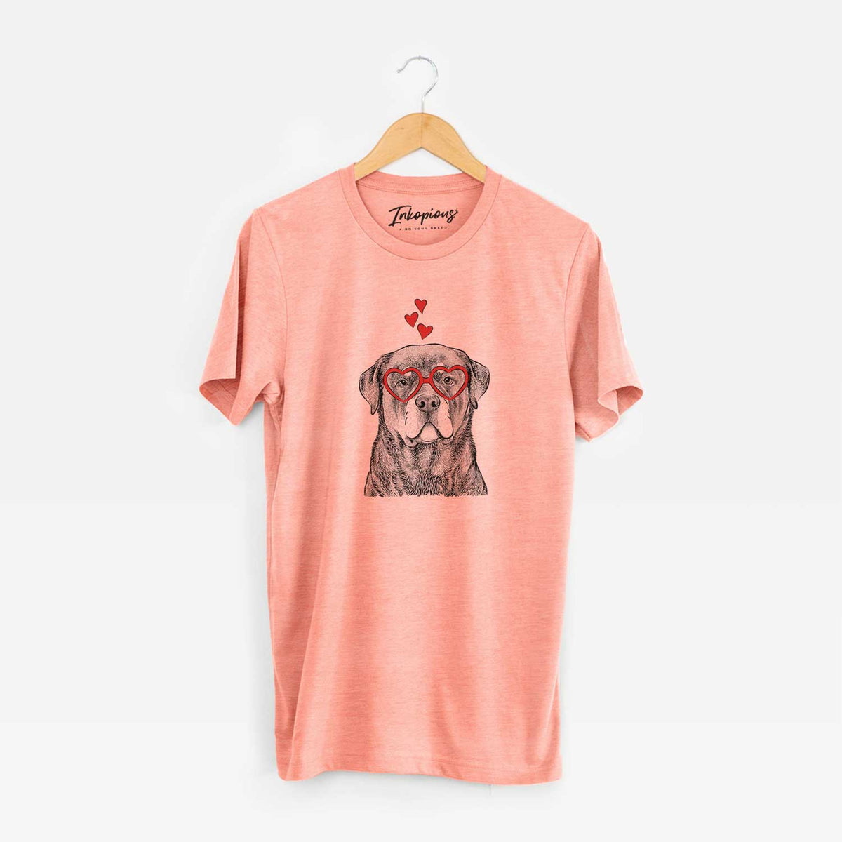 Valentine Sarge the Rottweiler - Unisex Crewneck