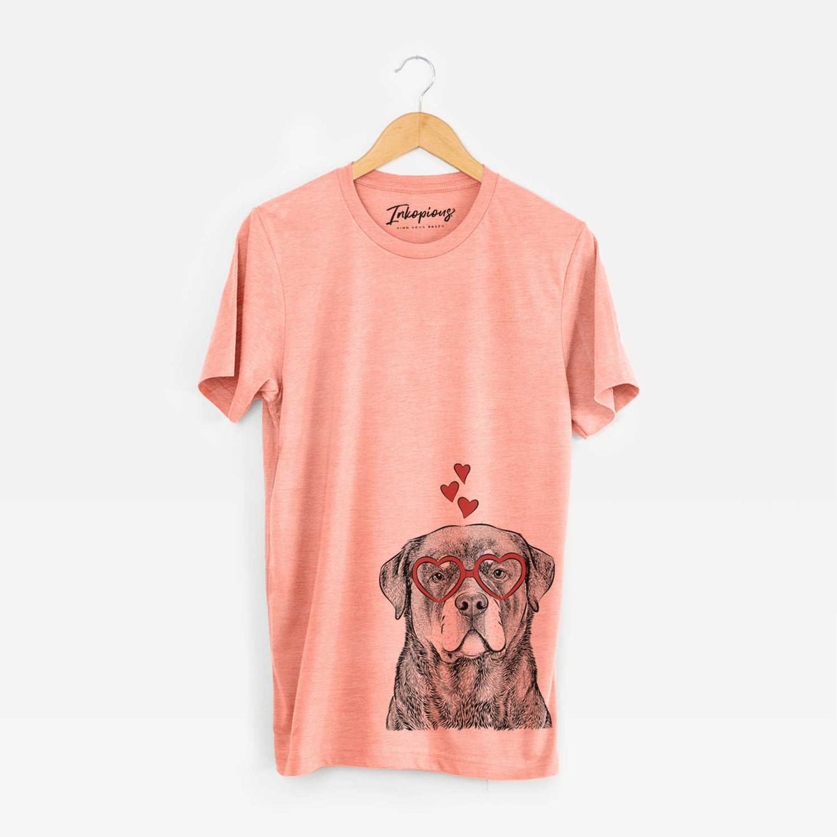 Valentine Sarge the Rottweiler - Unisex Crewneck