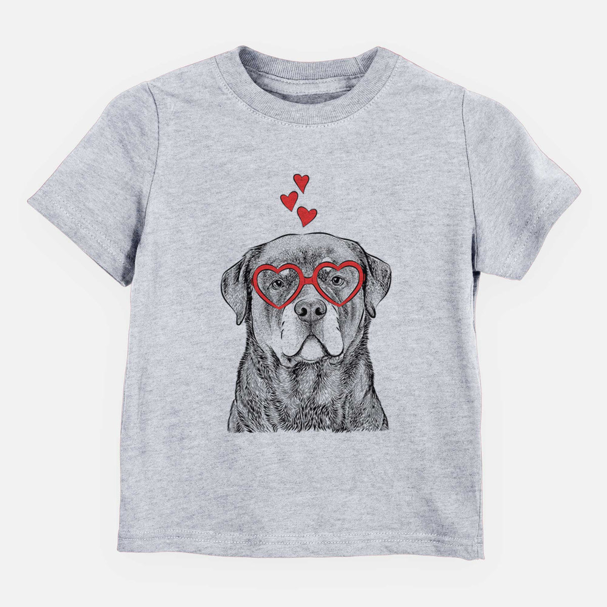 Valentine Sarge the Rottweiler - Kids/Youth/Toddler Shirt