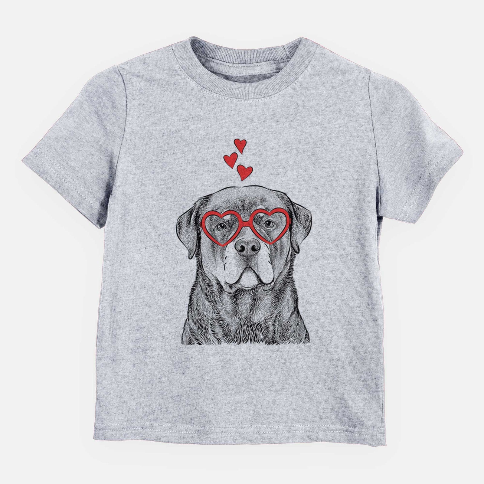 Valentine Sarge the Rottweiler - Kids/Youth/Toddler Shirt