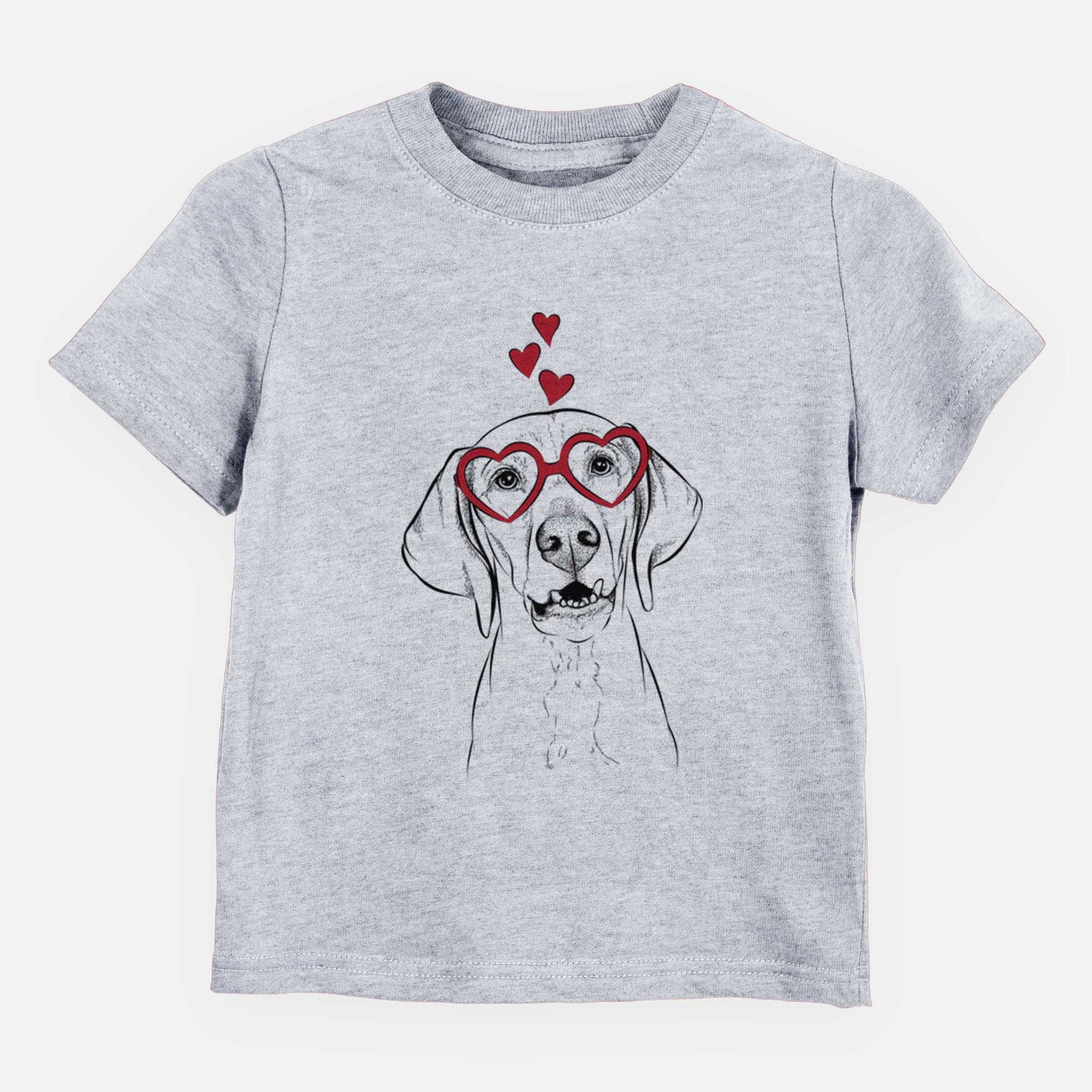 Valentine Sarge the Vizsla - Kids/Youth/Toddler Shirt