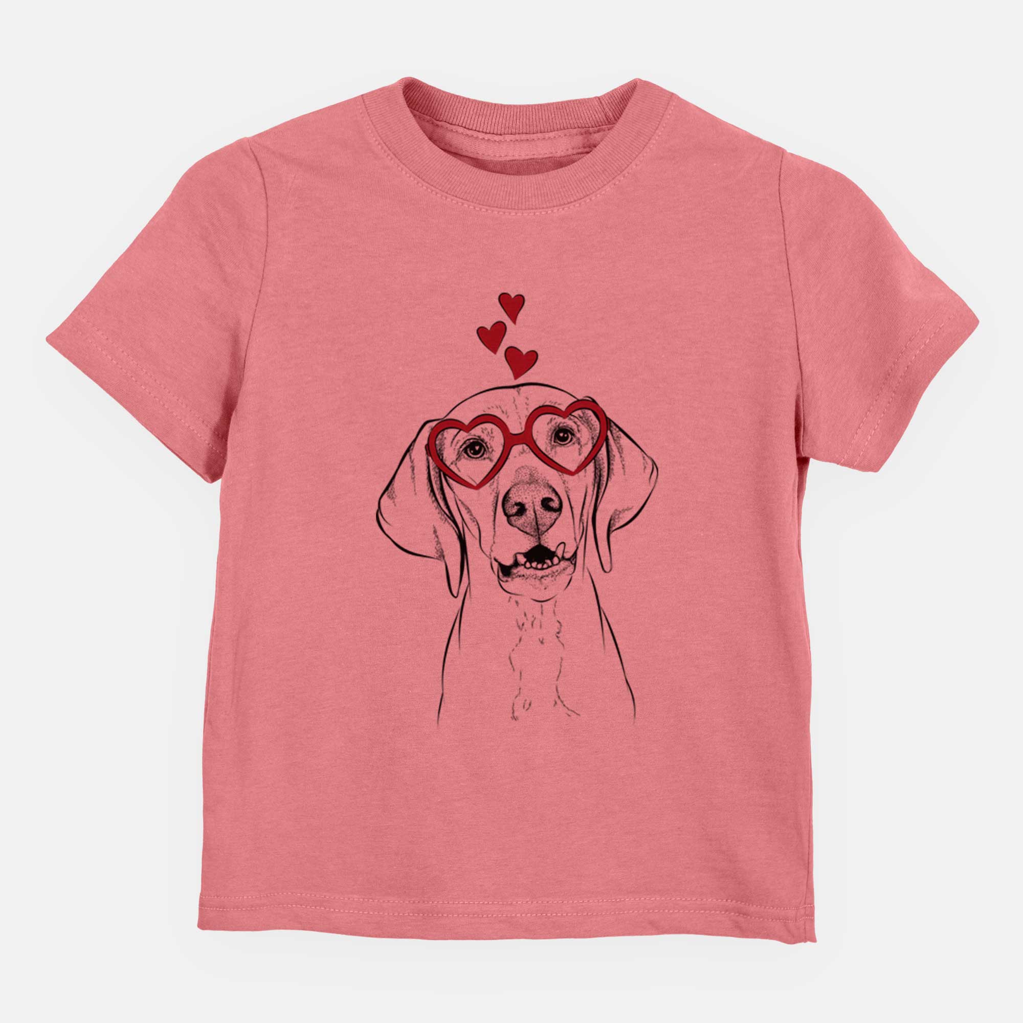 Valentine Sarge the Vizsla - Kids/Youth/Toddler Shirt