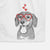 Scarlett the Beagle Decorative Hand Towel