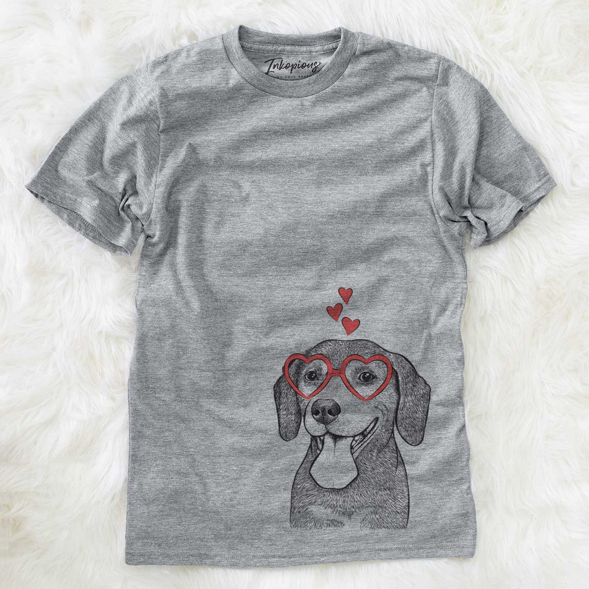 Valentine Scarlett the Beagle - Unisex Crewneck