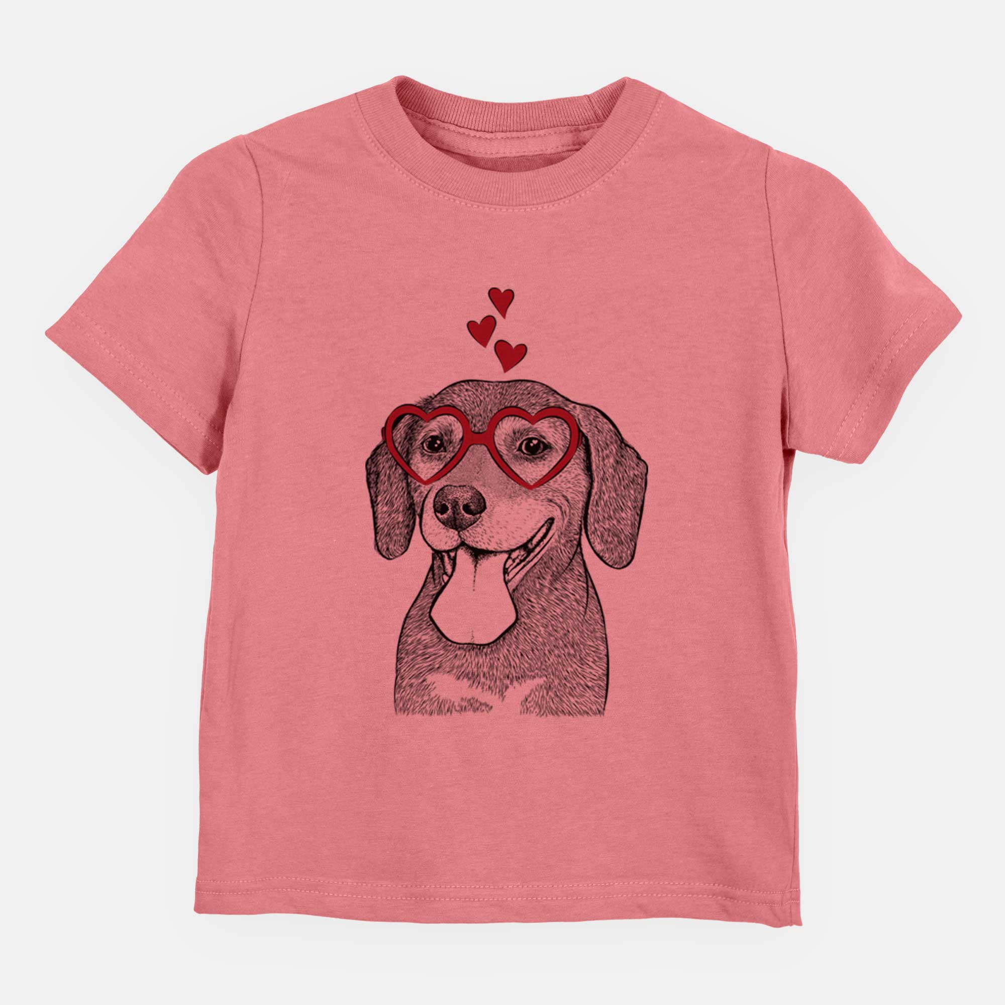 Valentine Scarlett the Beagle - Kids/Youth/Toddler Shirt