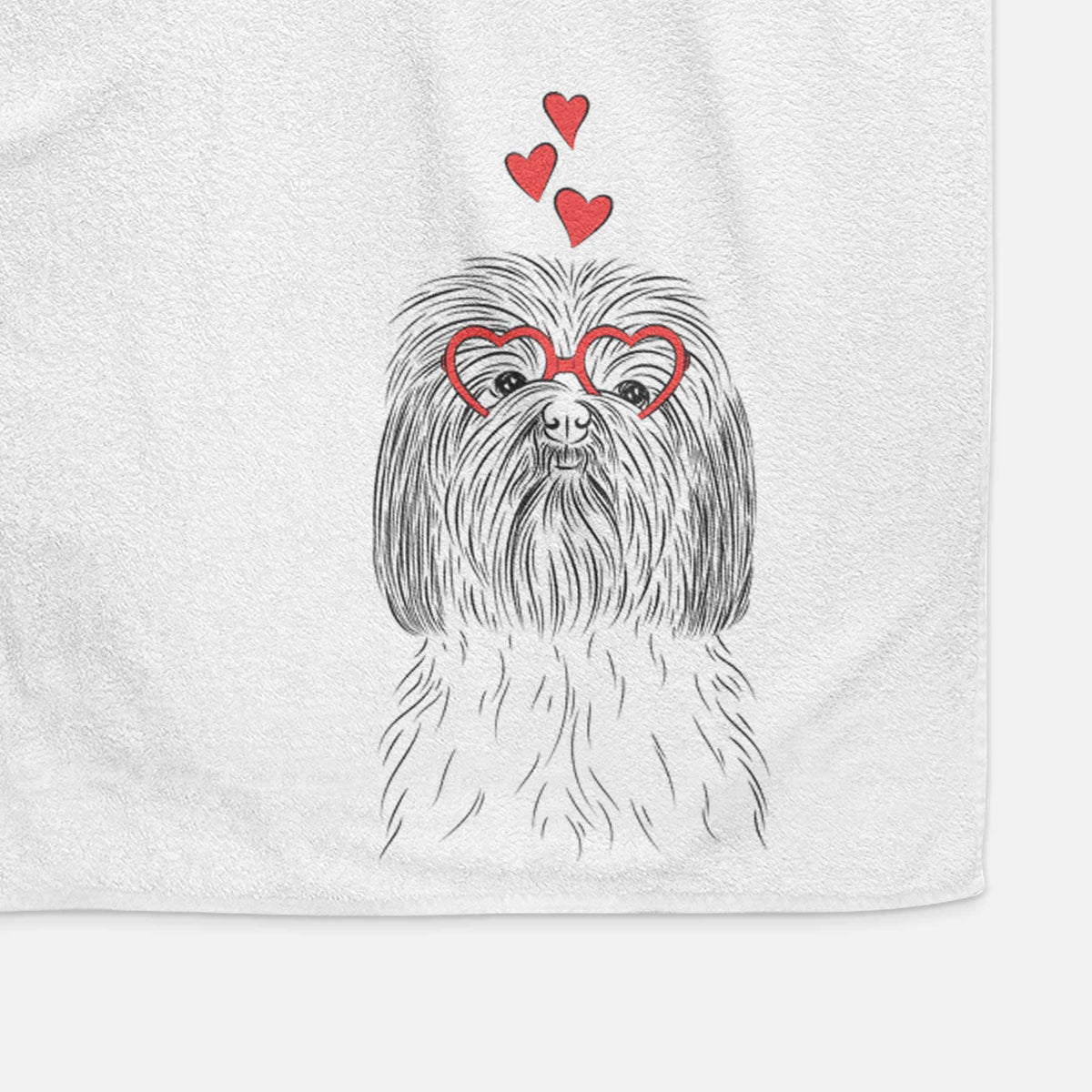 Scully the Shih Tzu Decorative Hand Towel