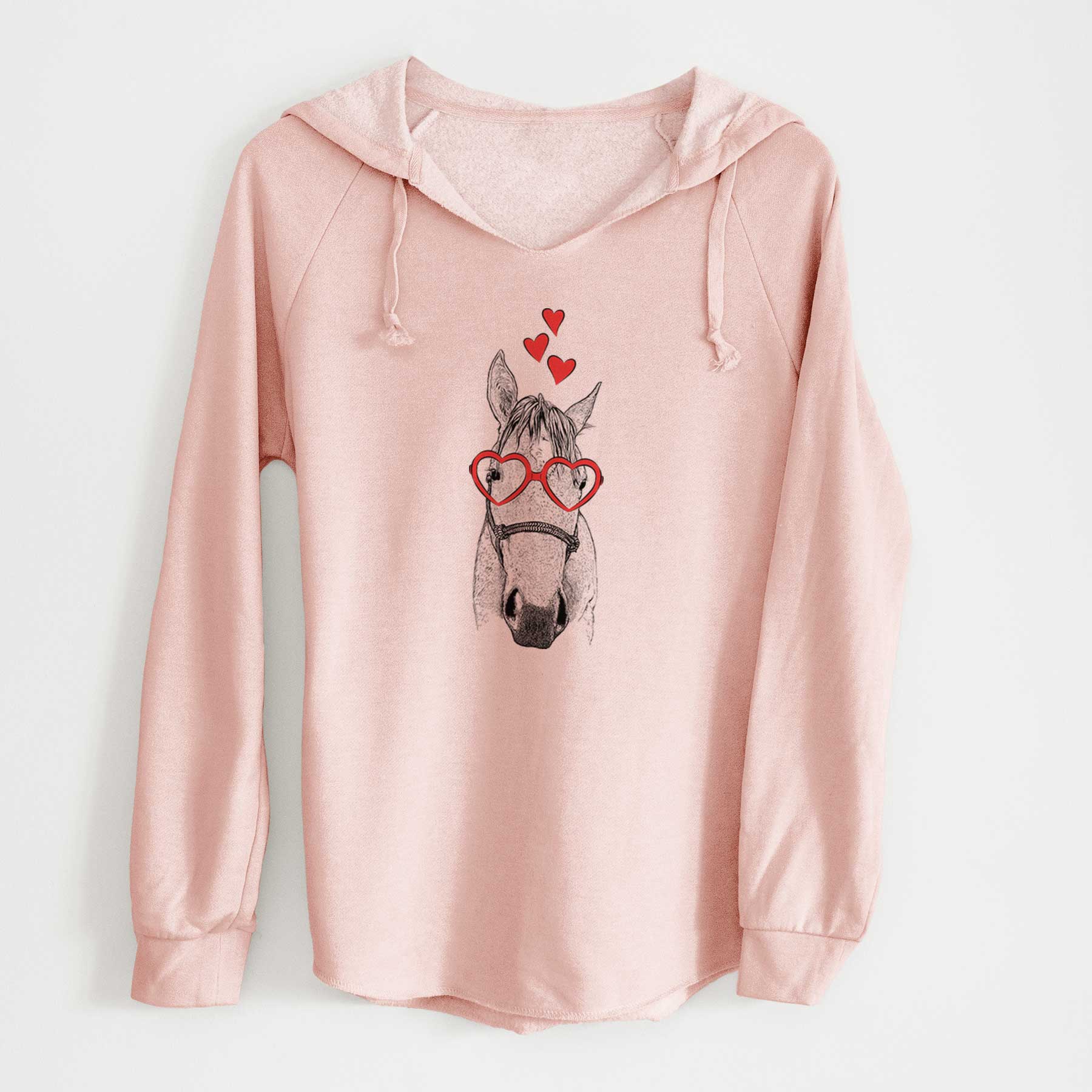 Valentine SeaBee the Quarter Horse - Cali Wave Hooded Sweatshirt