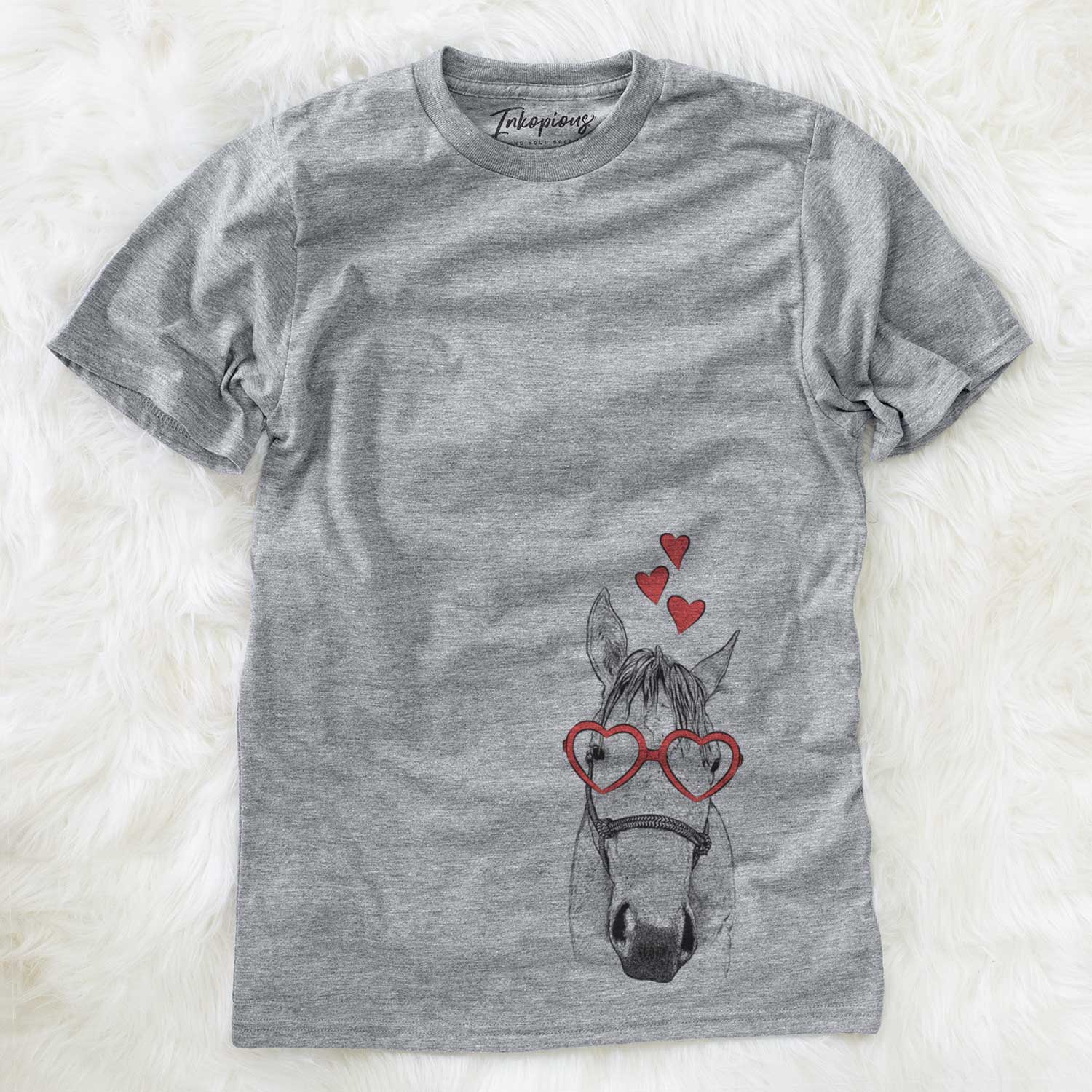 Valentine SeaBee the Quarter Horse - Unisex Crewneck