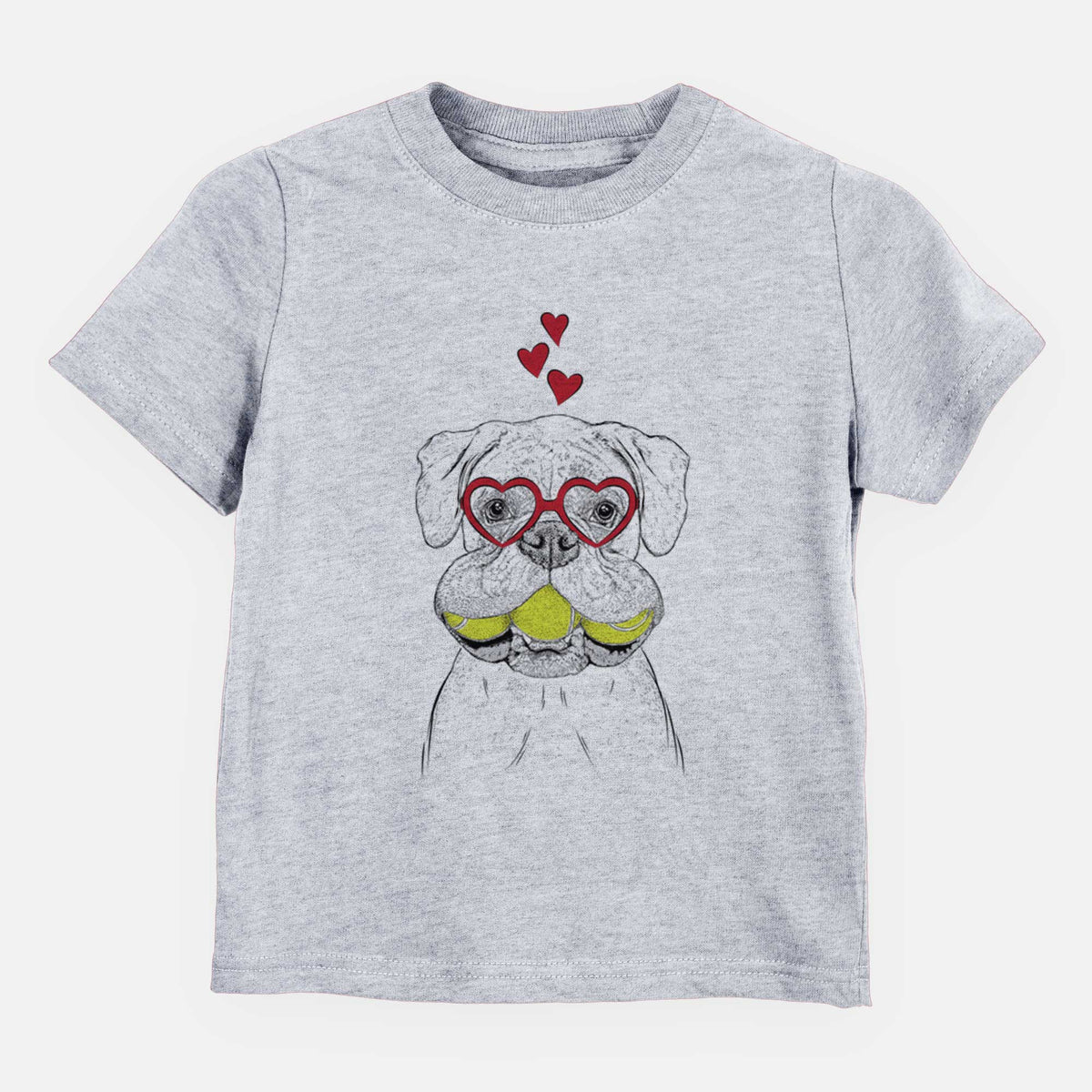 Valentine Seamus the Boxer - Kids/Youth/Toddler Shirt