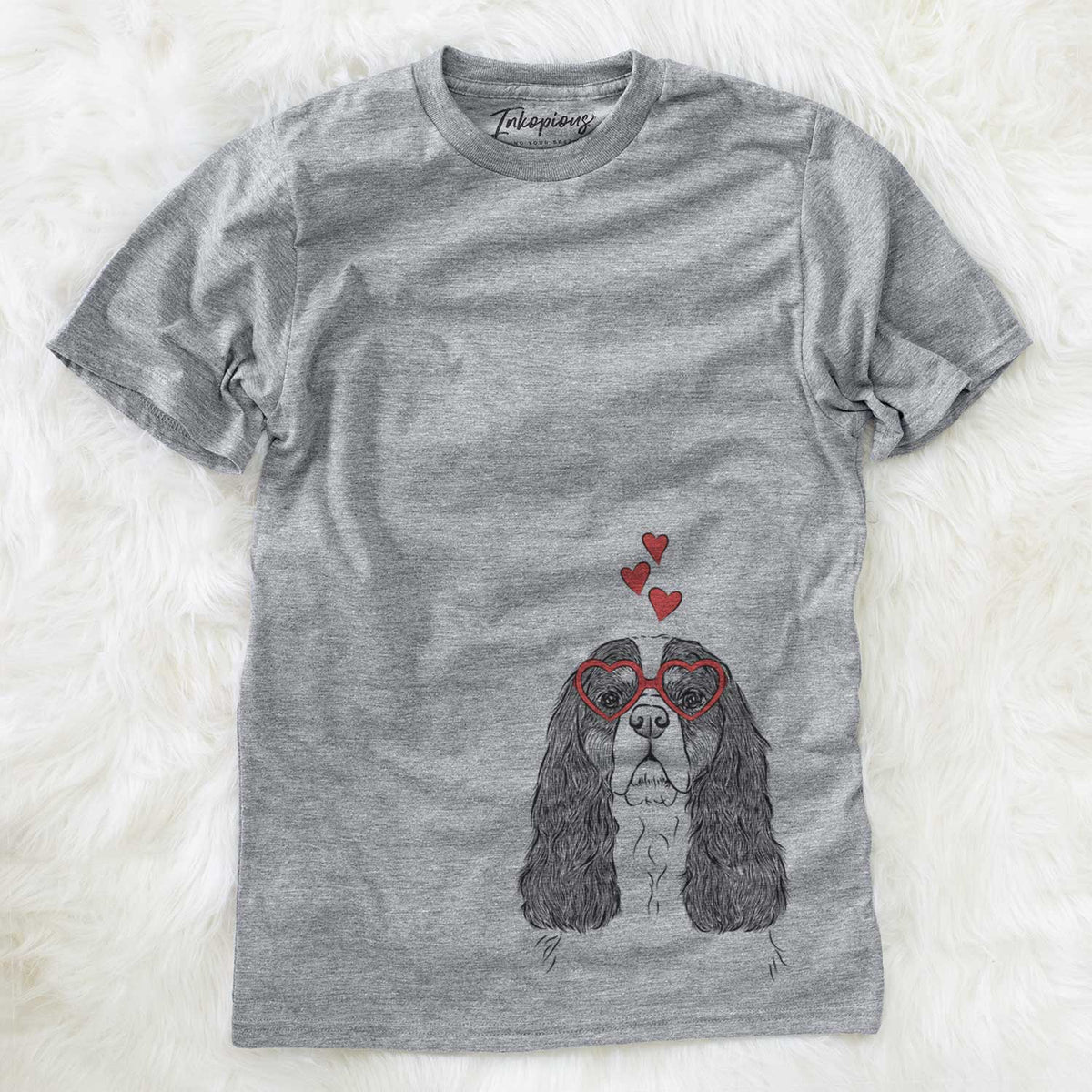 Valentine Sebastian the Cavalier King Charles Spaniel - Unisex Crewneck