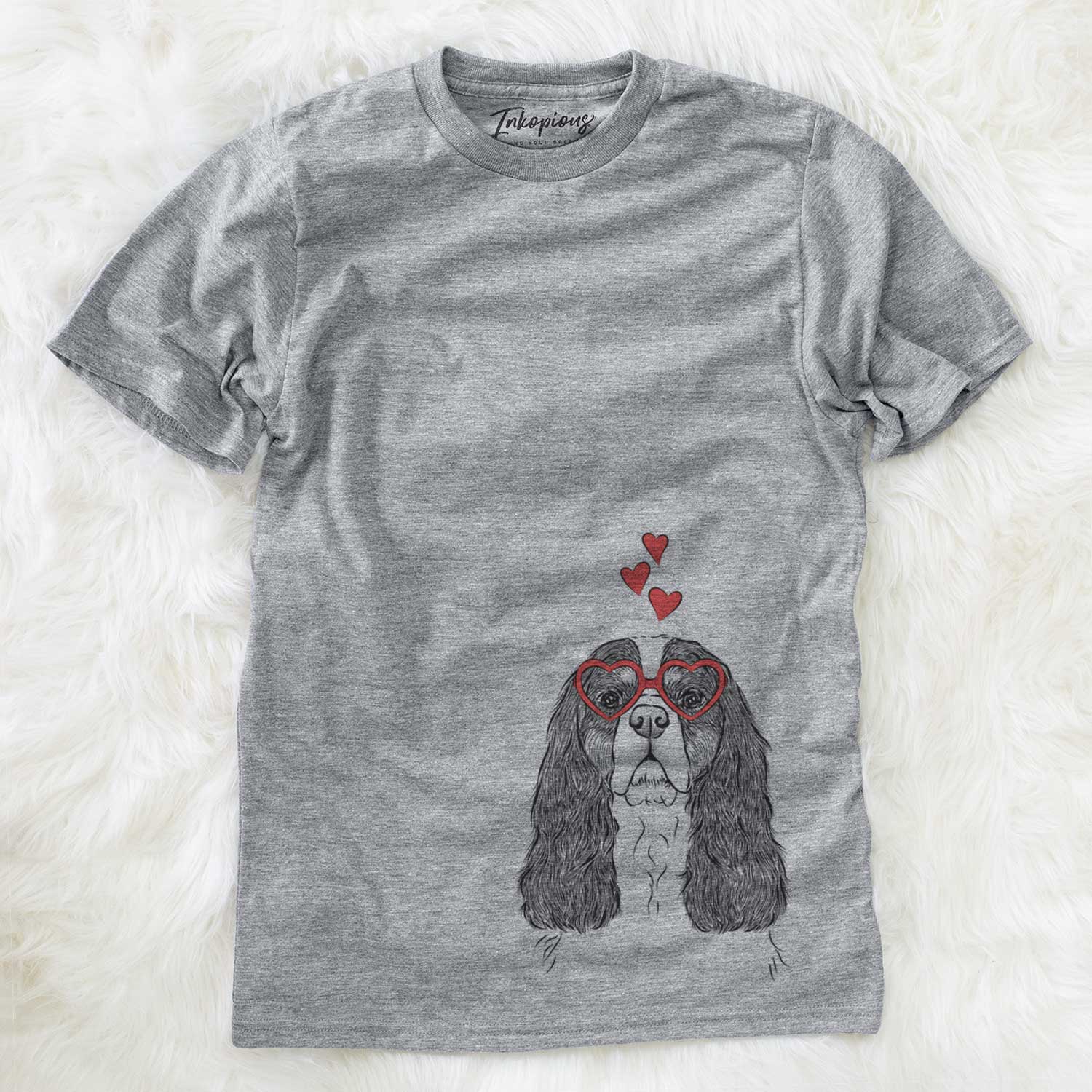 Valentine Sebastian the Cavalier King Charles Spaniel - Unisex Crewneck