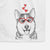 Sesi the Siberian Husky Hand Towel