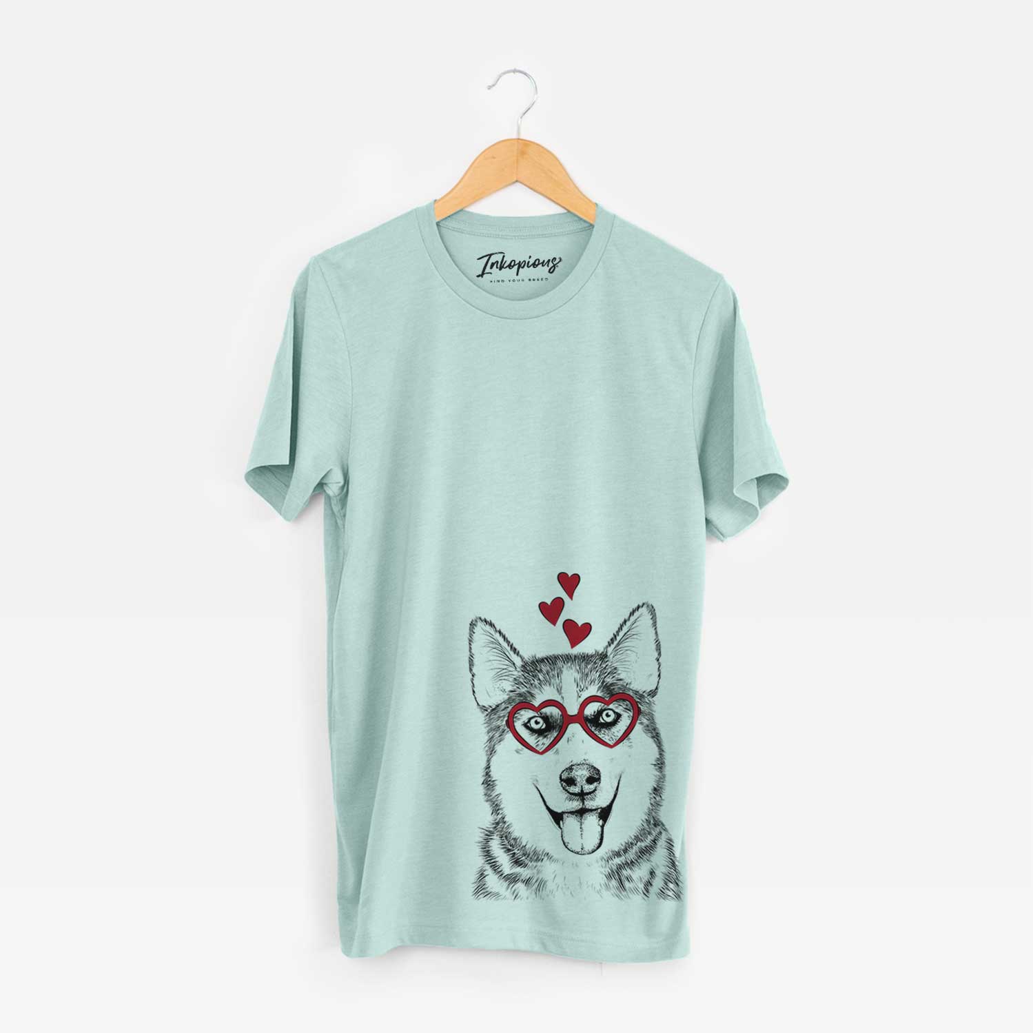 Sesi the Siberian Husky - Bella Canvas Unisex Crewneck