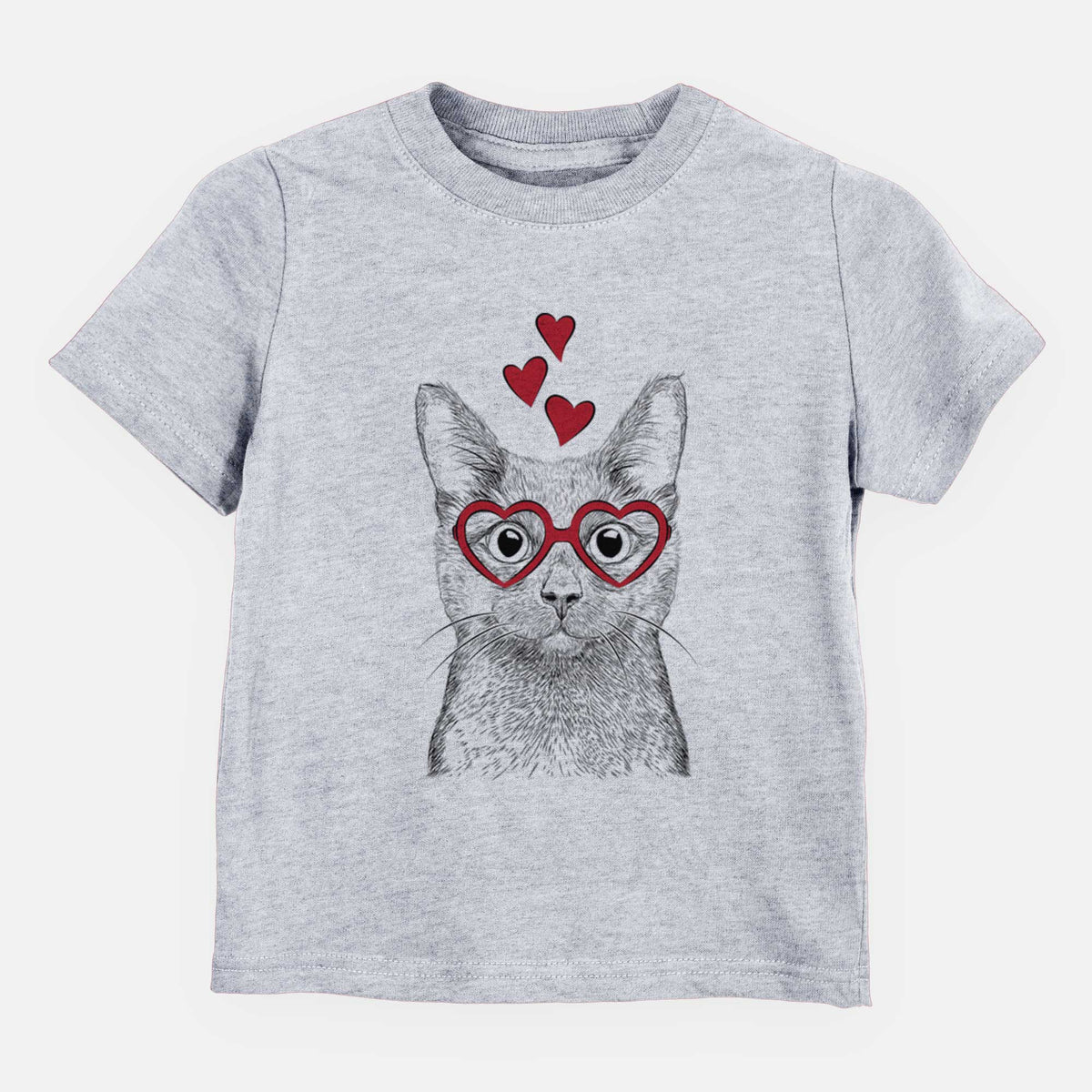 Valentine Shadow the Black Cat - Kids/Youth/Toddler Shirt