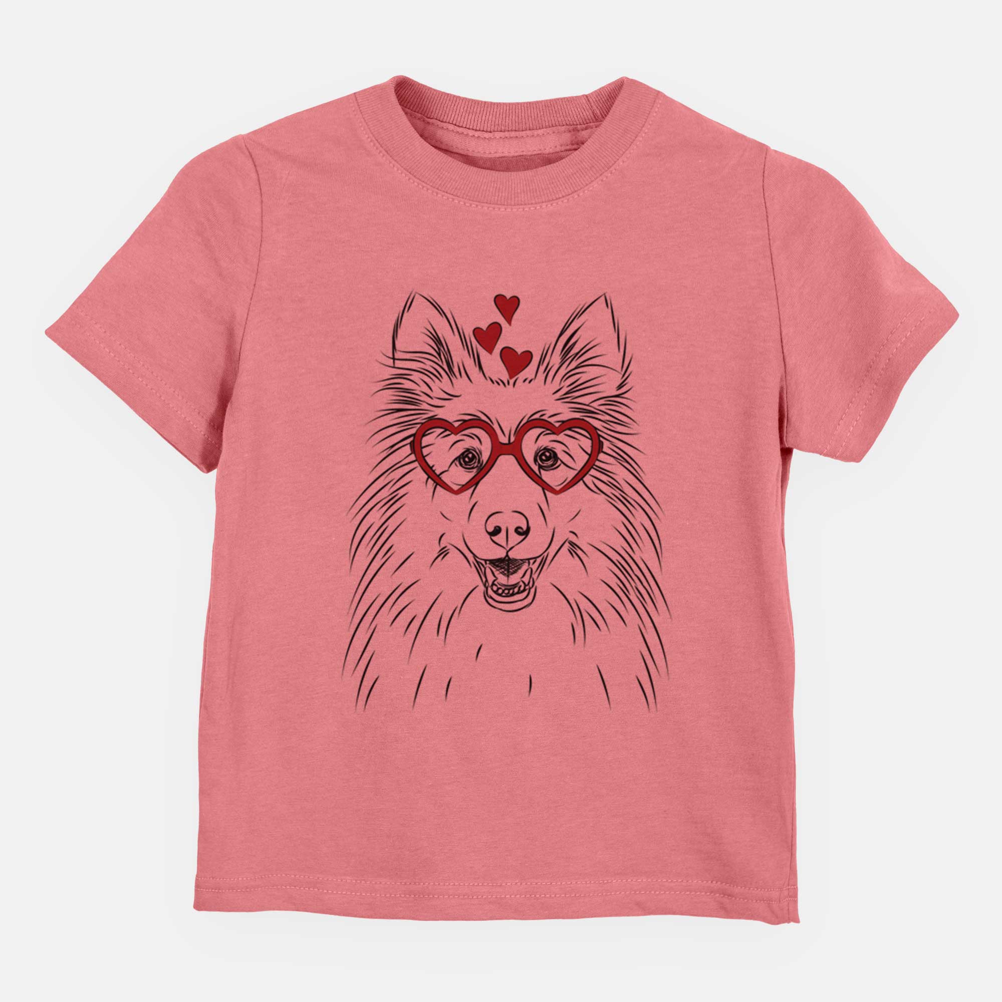 Valentine Sheldon the Shetland Sheepdog - Kids/Youth/Toddler Shirt