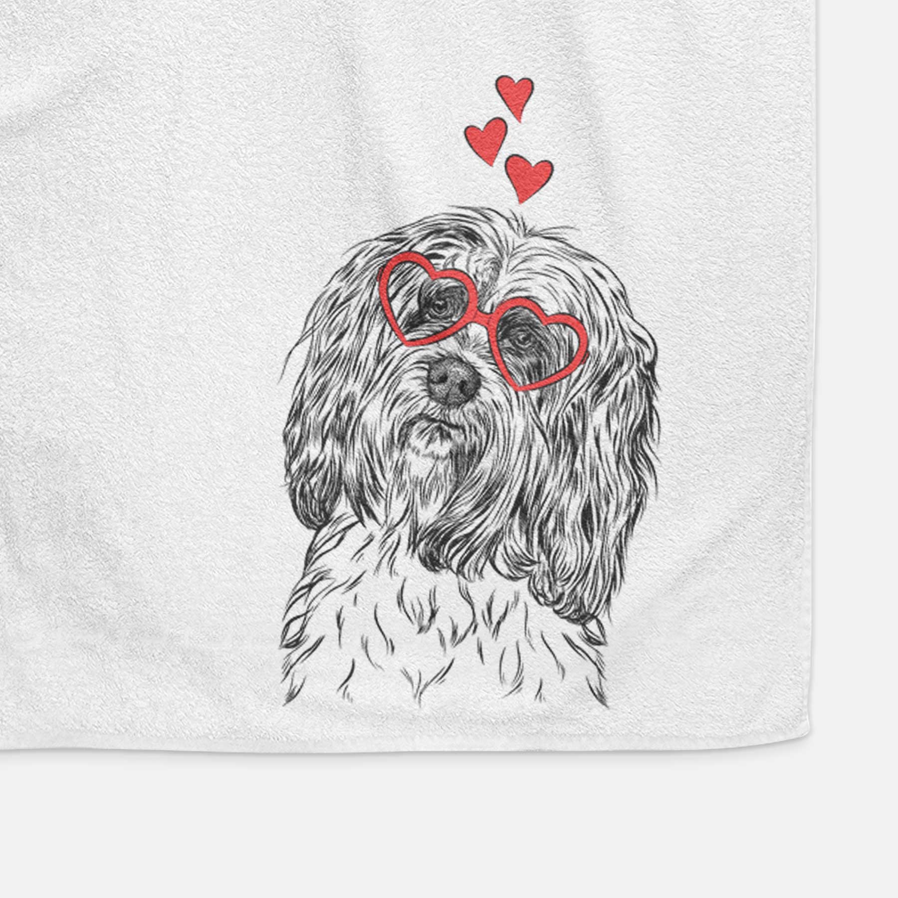 Shenpa the Tibetan Terrier Decorative Hand Towel