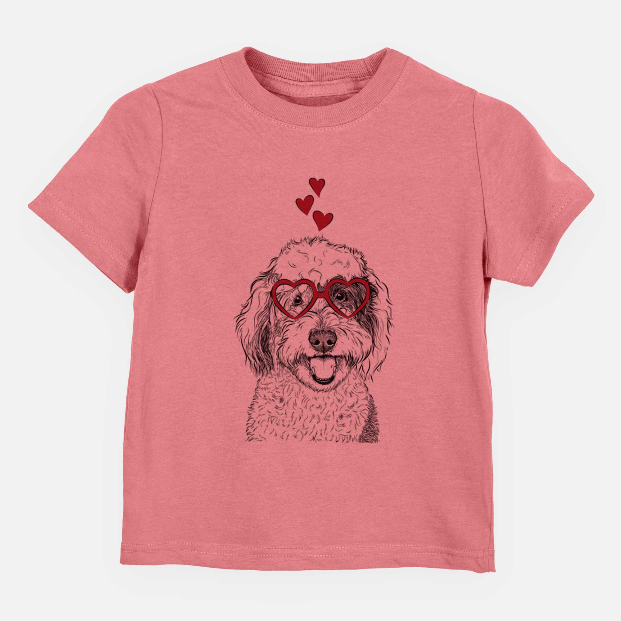 Valentine Sherlock the Sheepadoodle - Kids/Youth/Toddler Shirt