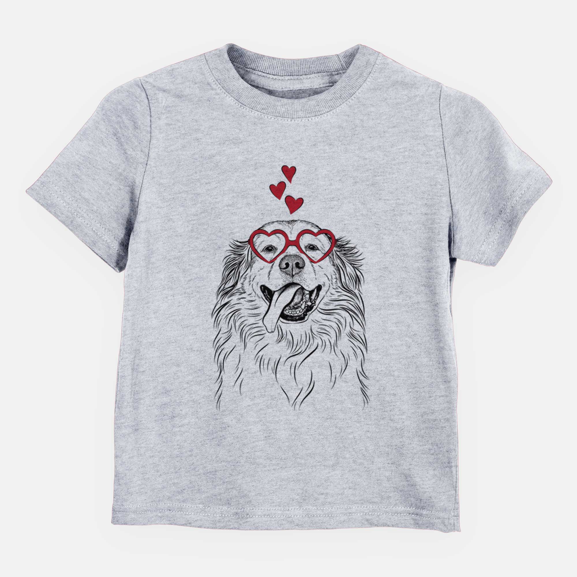 Valentine Shooter the Golden Retriever - Kids/Youth/Toddler Shirt