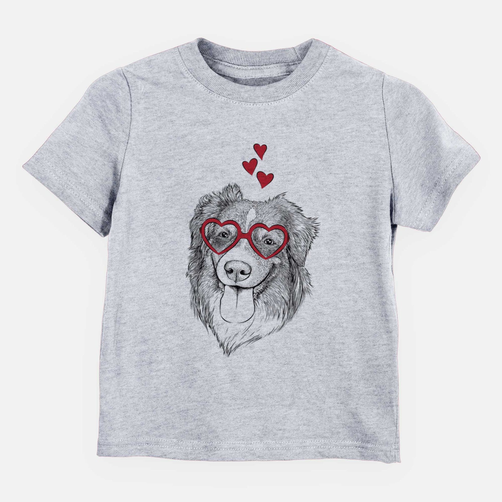 Valentine Siena the Australian Shepherd - Kids/Youth/Toddler Shirt