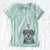 Valentine Sig the Rottweiler - Women's V-neck Shirt