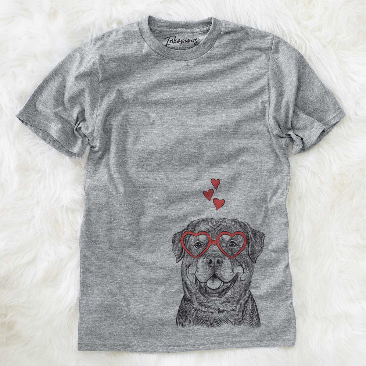 Valentine Sig the Rottweiler - Unisex Crewneck