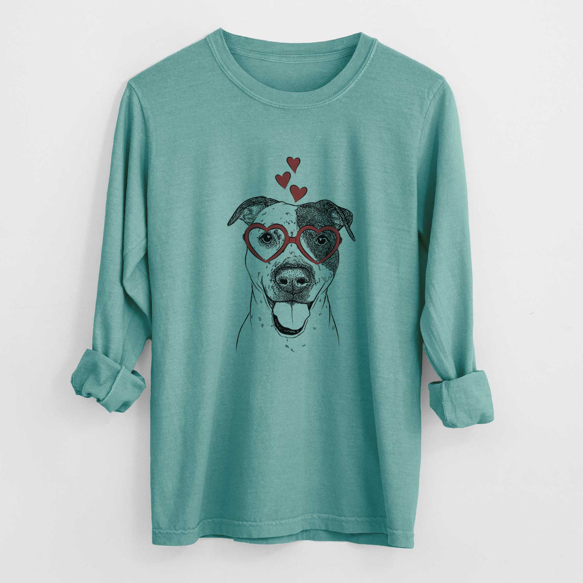 Valentine Simon the Mixed Breed - Heavyweight 100% Cotton Long Sleeve