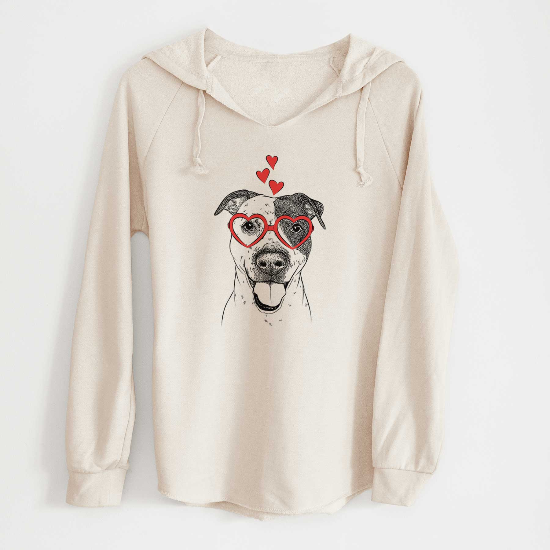 Valentine Simon the Mixed Breed - Cali Wave Hooded Sweatshirt