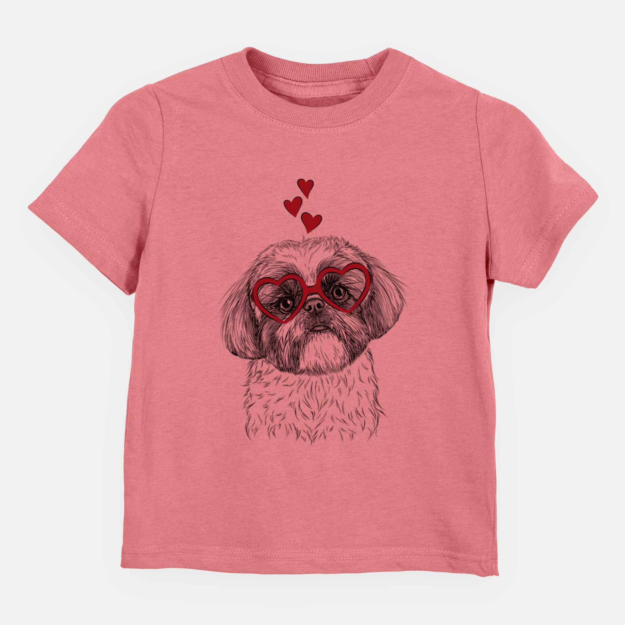 Valentine Simon the Shih Tzu - Kids/Youth/Toddler Shirt