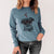 Valentine Simone the Brussels Griffon - Heavyweight 100% Cotton Long Sleeve