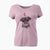 Valentine Simone the Brussels Griffon - Women's Perfect V-neck Shirt