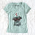 Valentine Simone the Brussels Griffon - Women's Perfect V-neck Shirt