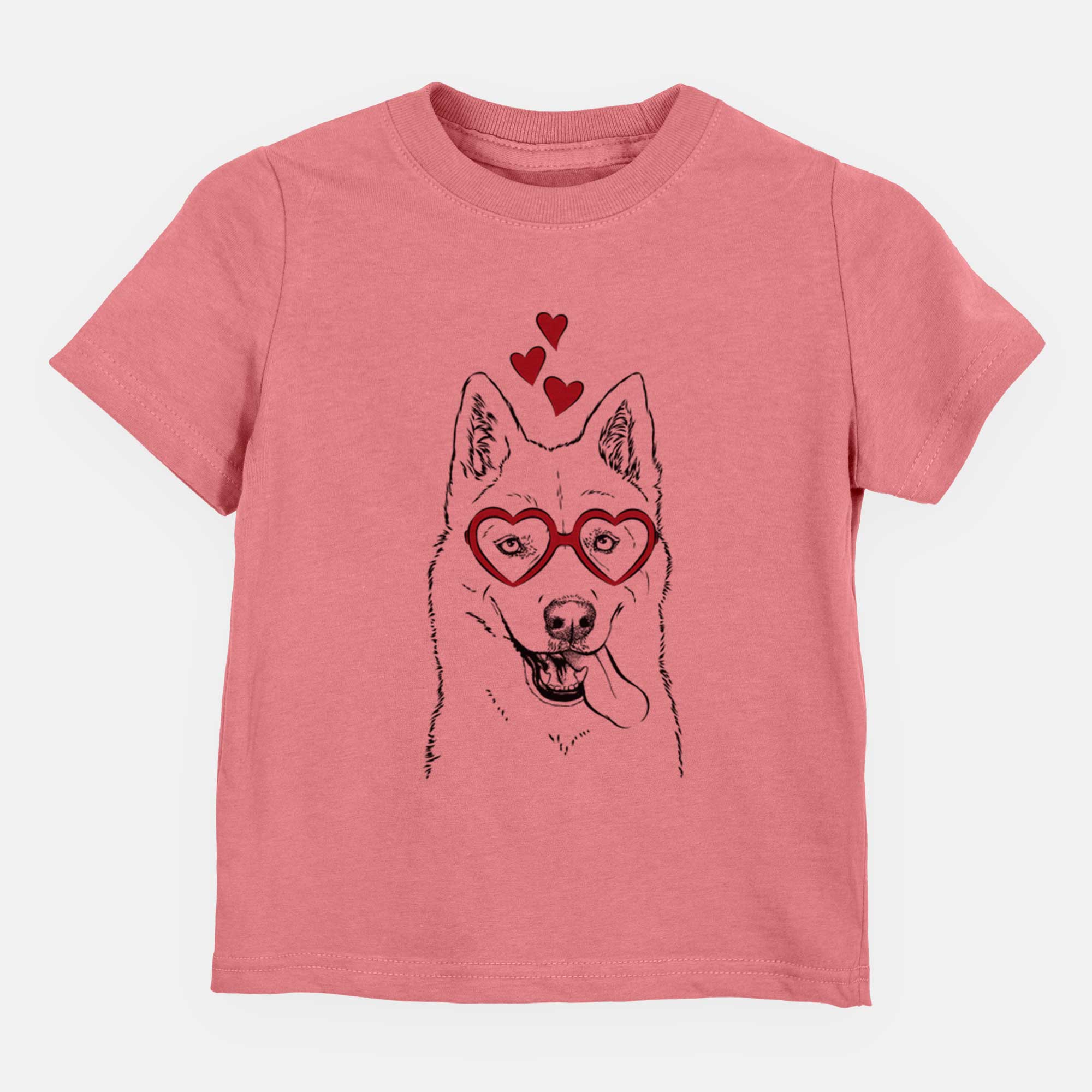 Valentine Sinatra  the Siberian Husky - Kids/Youth/Toddler Shirt