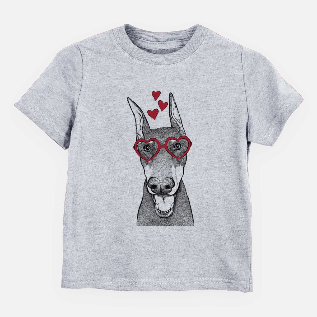 Valentine Sir Duke the Doberman Pinscher - Kids/Youth/Toddler Shirt