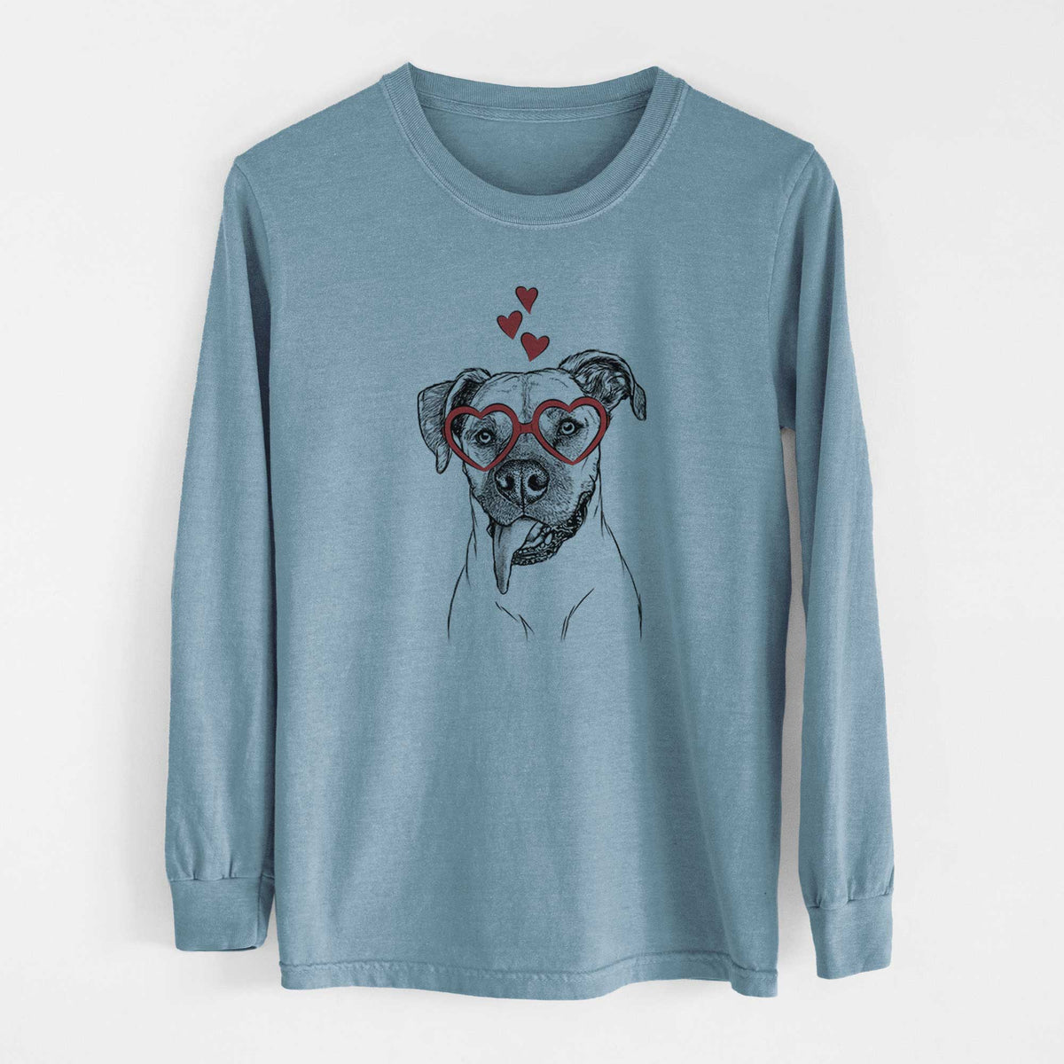 Valentine Sir Jake the Boxer - Heavyweight 100% Cotton Long Sleeve