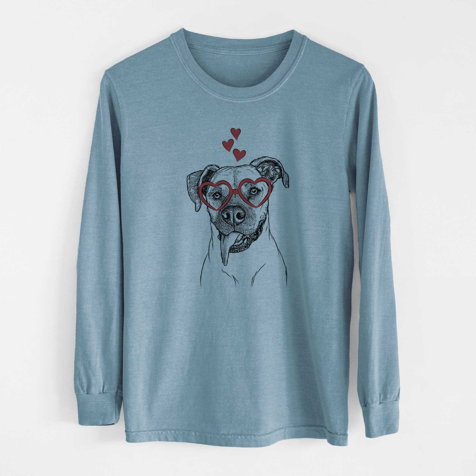 Valentine Sir Jake the Boxer - Heavyweight 100% Cotton Long Sleeve