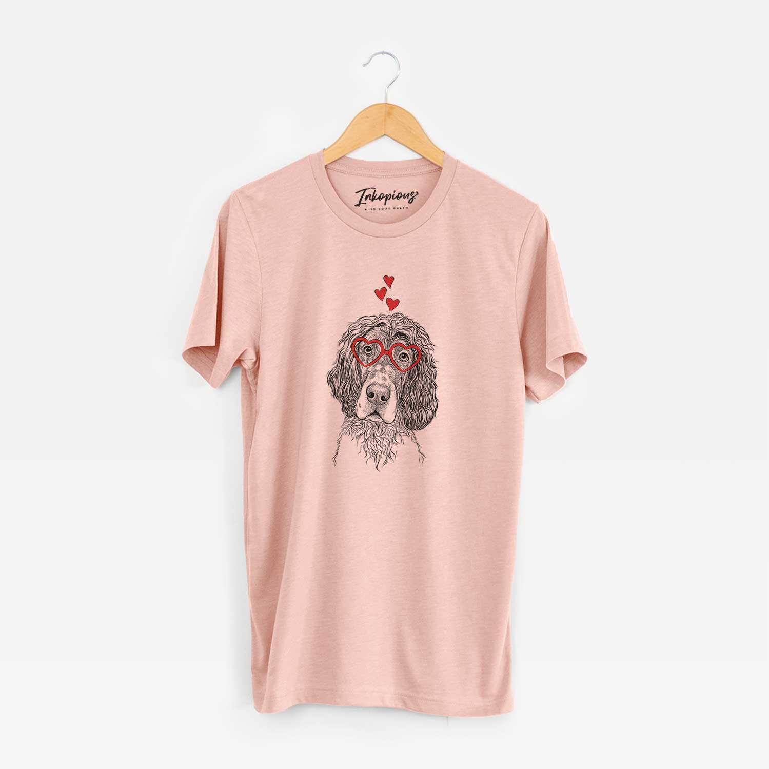 Valentine Sir Rexford the Blue Belton English Setter - Unisex Crewneck